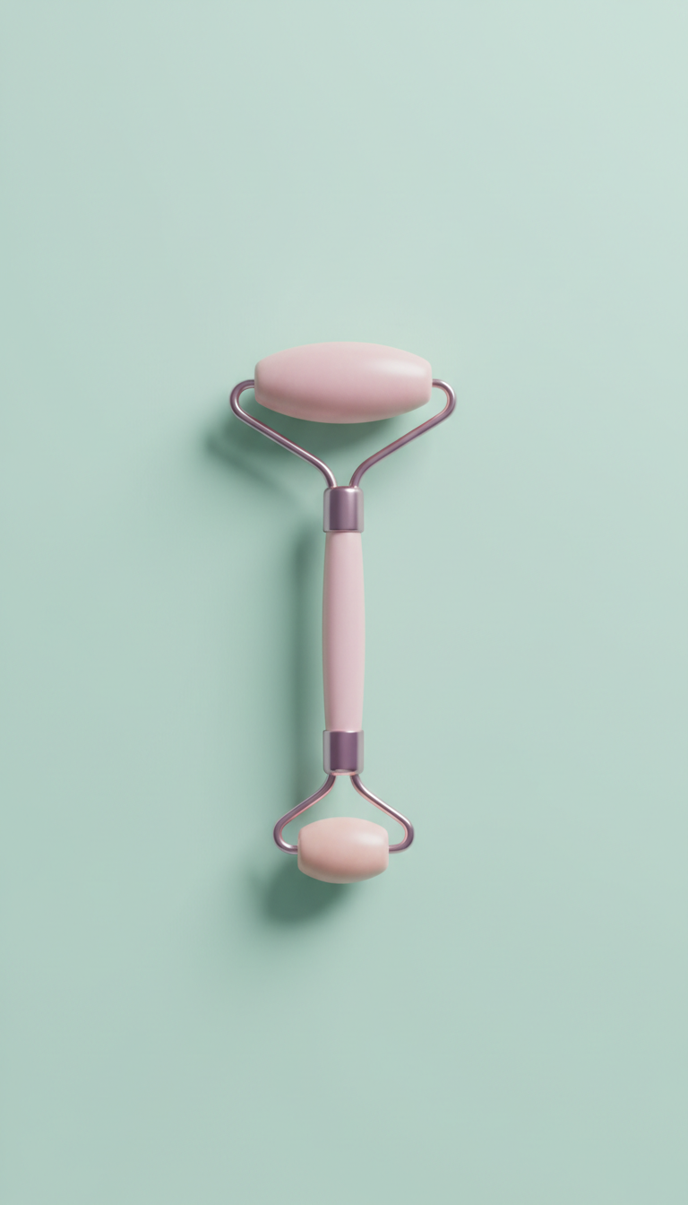 Viral Pink Beauty Roller With Cooling Gel